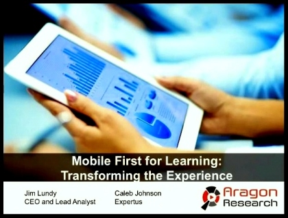 Mobile First Learning Webinar with Jim Lundy and Caleb Johnson